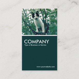 Superfluity of Naughtiness - Dark Green Business Card