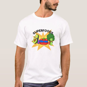 Superfoods Funny Vegetable Pun  T-Shirt