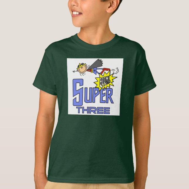 Supergirl 3rd Birthday Tshirt (Front)