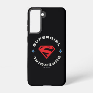 Supergirl Age of Heroes Circle S-Shield Samsung Galaxy Case
