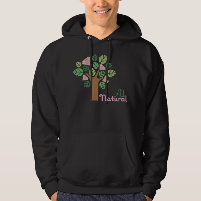 Supergirl All Natural Tree Hoodie (Front)