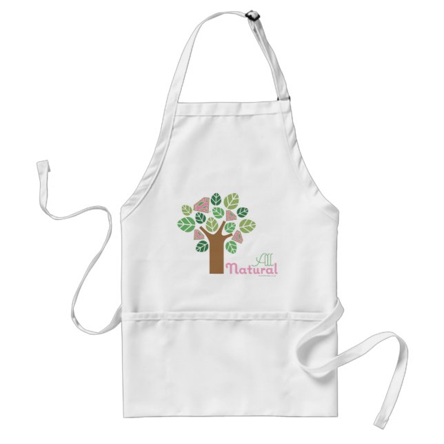 Supergirl All Natural Tree Standard Apron (Front)