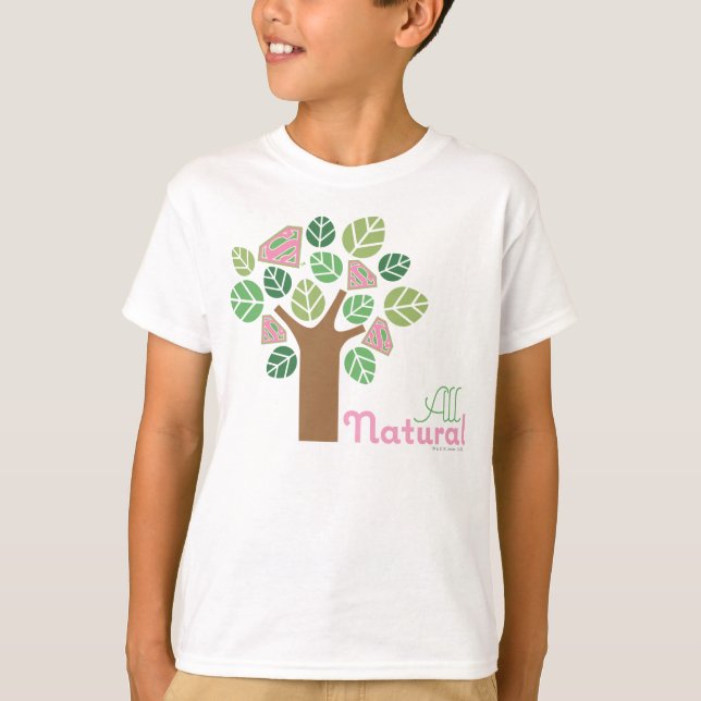Supergirl All Natural Tree T-Shirt (Front)