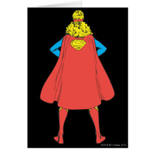 Supergirl Back View