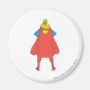 Supergirl Back View Magnet