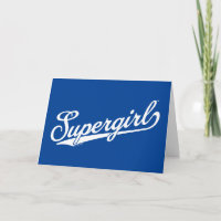 Supergirl Baseball All-Star Name Logo