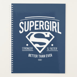 Supergirl Better Than Ever Retro Graphic Planner