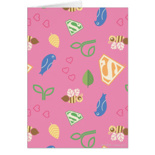 Supergirl Birds & Bees Pink