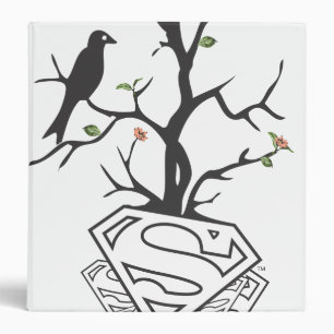 Supergirl Birds in the Tree Binder