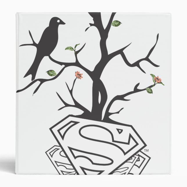 Supergirl Birds in the Tree Binder (Front)