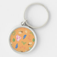 Supergirl Birds & the Bees Orange