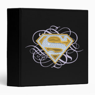 Supergirl Blue Jewels 2 Binder