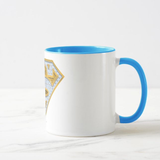 Supergirl Blue Jewels Mug (Right)