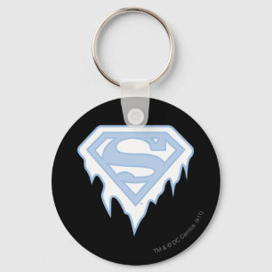 Supergirl Blue Logo Keychain