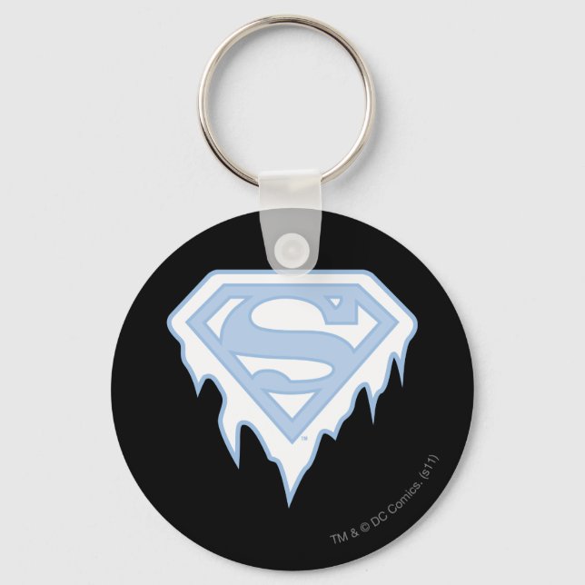 Supergirl Blue Logo Keychain (Front)