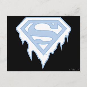 Supergirl Blue Logo Postcard