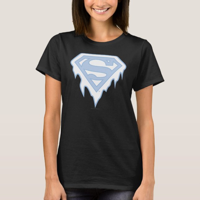 Supergirl Blue Logo T-Shirt (Front)