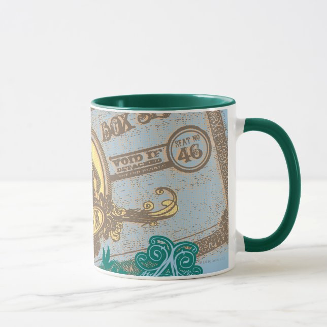 Supergirl Box Seat Blue Mug (Right)