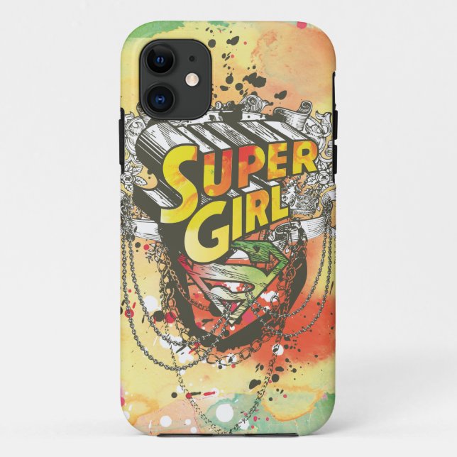 Supergirl Chains Case-Mate iPhone Case (Back)