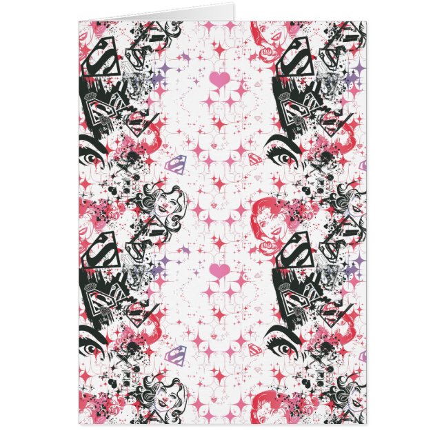 Supergirl Collage Pattern (Front)