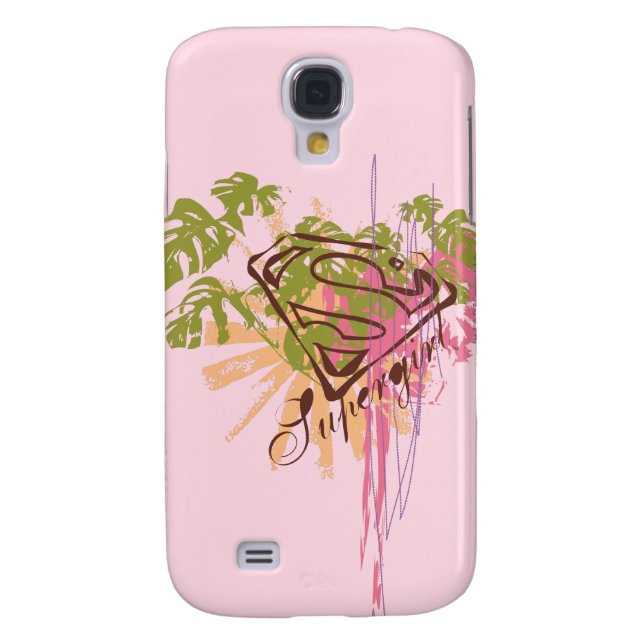 Supergirl Colour Splash Case-Mate Samsung Galaxy Case (Back)