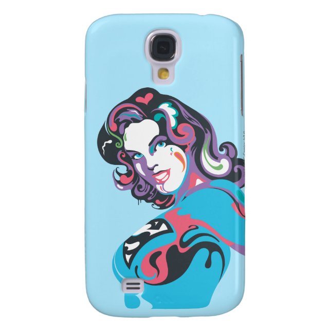 Supergirl Colour Splash Pose 1 Case-Mate Samsung Galaxy Case (Back)