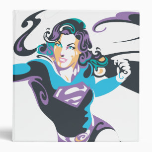 Supergirl Colour Splash Pose 4 Binder