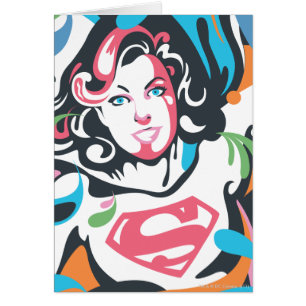 Supergirl Colour Splash Swirls 3