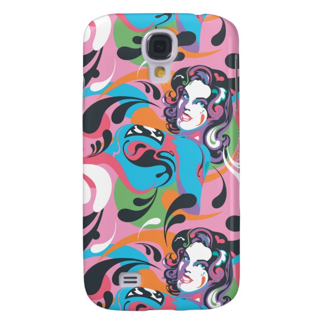 Supergirl Colour Splash Swirls Pattern 2 Case-Mate Samsung Galaxy Case (Back)