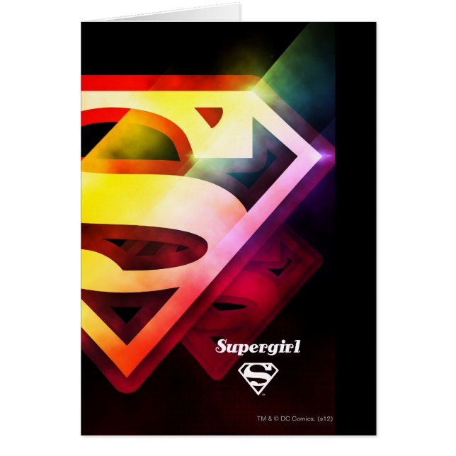 Supergirl Colourful Logo (Front)