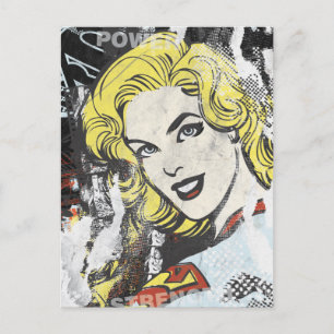 Supergirl Comic Capers 1 Postcard