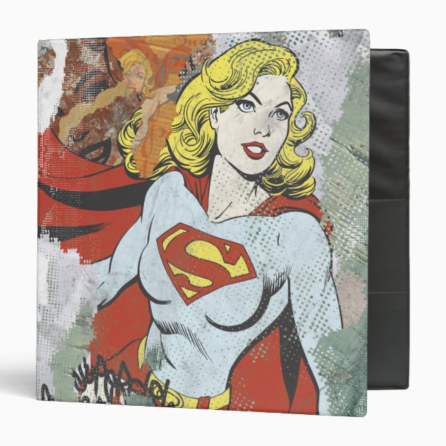 Supergirl Comic Capers 2 Binder (Front/Inside)