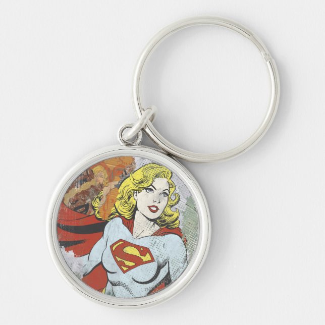 Supergirl Comic Capers 2 Keychain (Front)