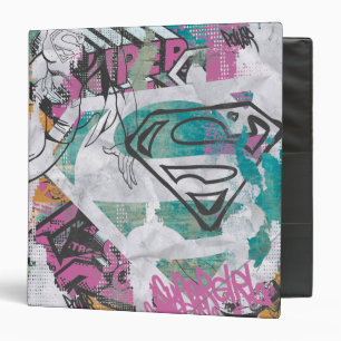 Supergirl Comic Capers Pattern 11 Binder