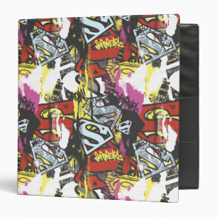 Supergirl Comic Capers Pattern 7 Binder