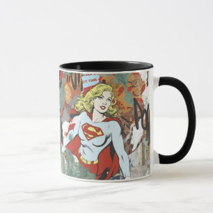 Supergirl Comic Capers Pattern 8 Mug