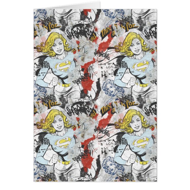 Supergirl Comic Capers Pattern 9 (Front)