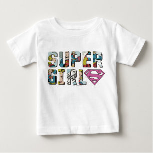 Supergirl Comic Logo Baby T-Shirt
