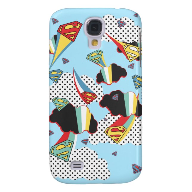 Supergirl Crazy Sky Case-Mate Samsung Galaxy Case (Back)