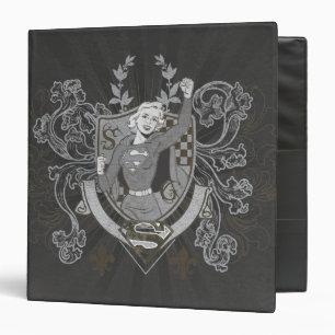 Supergirl Crest Binder