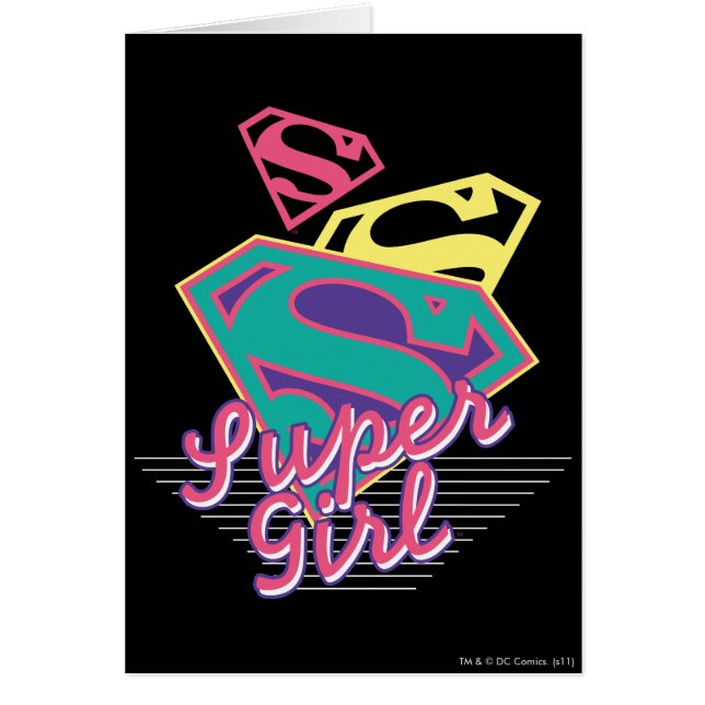 Supergirl Cursive (Front)