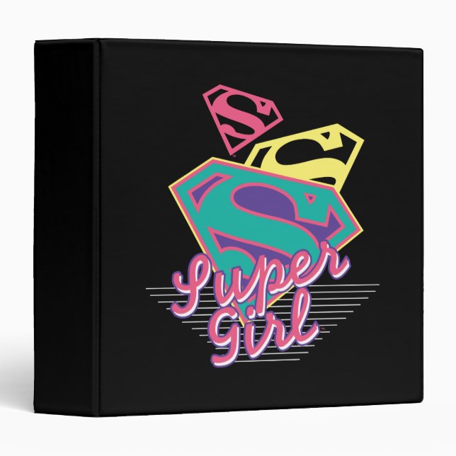 Supergirl Cursive Binder (Front/Spine)