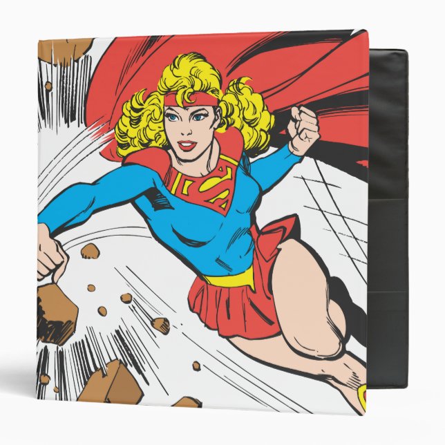 Supergirl Destroys Boulder Binder (Front/Inside)