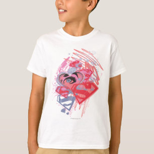Supergirl Diamonds and Lips T-Shirt