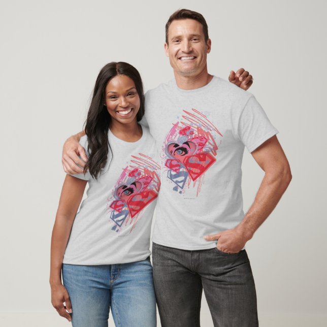 Supergirl Diamonds and Lips T-Shirt (Unisex)