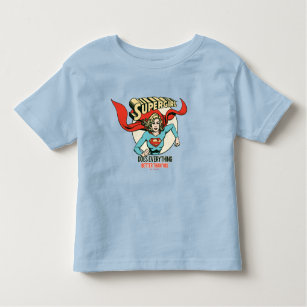 Supergirl Does Everything Better Than You Toddler T-shirt