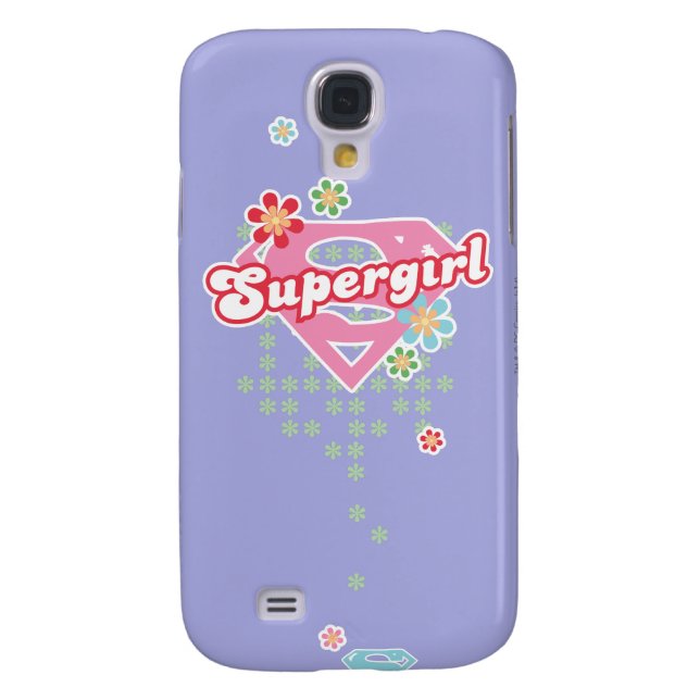Supergirl Flower Madness Case-Mate Samsung Galaxy Case (Back)