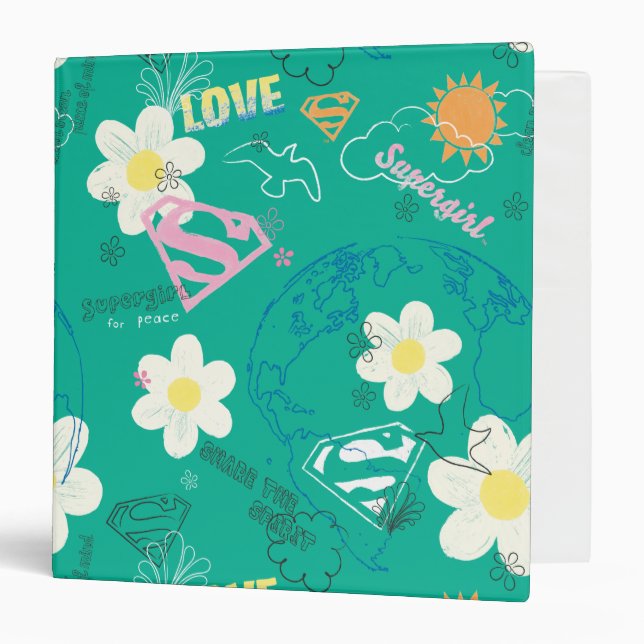 Supergirl for Peace Pattern Binder (Front/Inside)