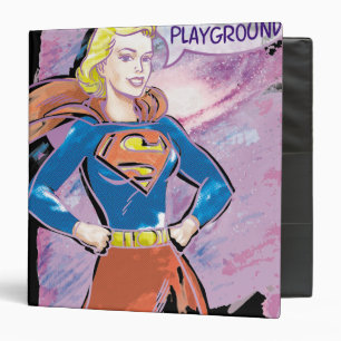Supergirl Galaxy Binder
