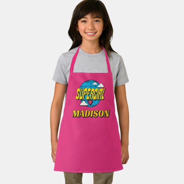 Supergirl Global Pop Graphic Apron (Insitu)